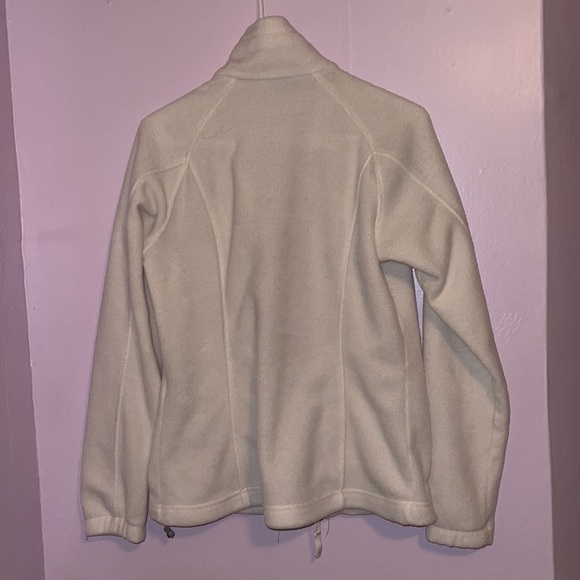 WOMENS WHITE COLUMBIA JACKET - Picture 2 of 8